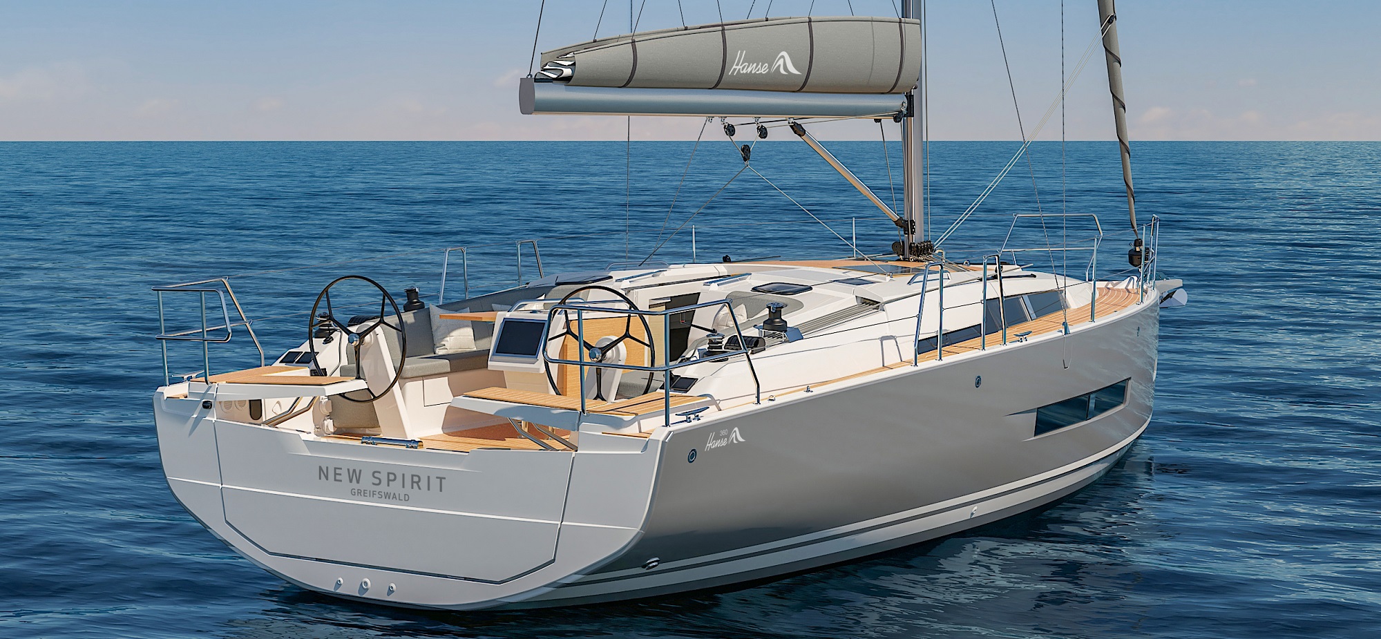 New Hanse 360 - 36 feet of pure comfort and striking design